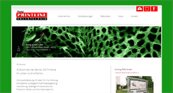 Desktop Screenshot of printline.ch
